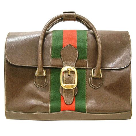 vintage gucci bag black and tan|vintage gucci handbags 1960 tote.